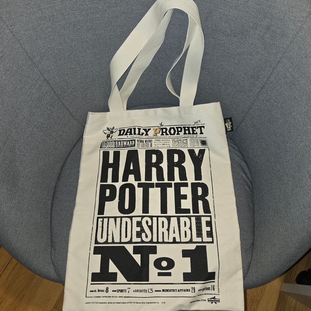 Harry Potter The Daily Prophet Tote Bag UK